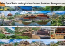 西北十大旅游景点中，哪些自然风光和人文景观最值得一游？