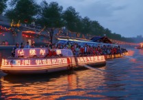 北京首个夜间漂流项目正式开通