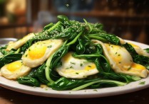 菠菜炒蛋