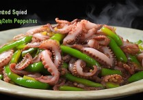 青椒炒鱿鱼