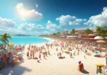 海滩旅游景点哪个时间段人少又好玩？