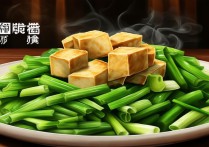 韭菜炒豆干