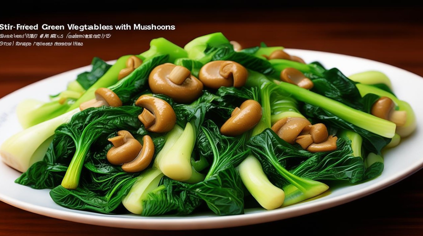 香菇炒青菜
