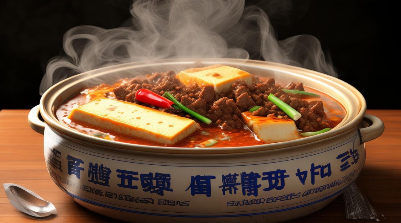 麻婆豆腐煲