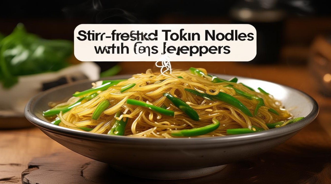 青椒炒面筋 青椒炒面筋