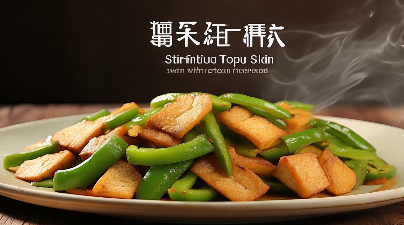 青椒炒面筋 青椒炒面筋