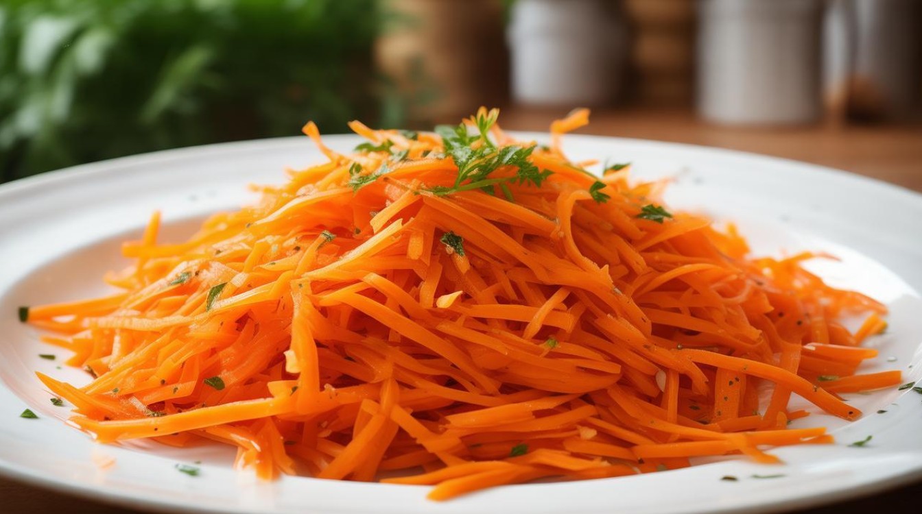 清炒胡萝卜丝