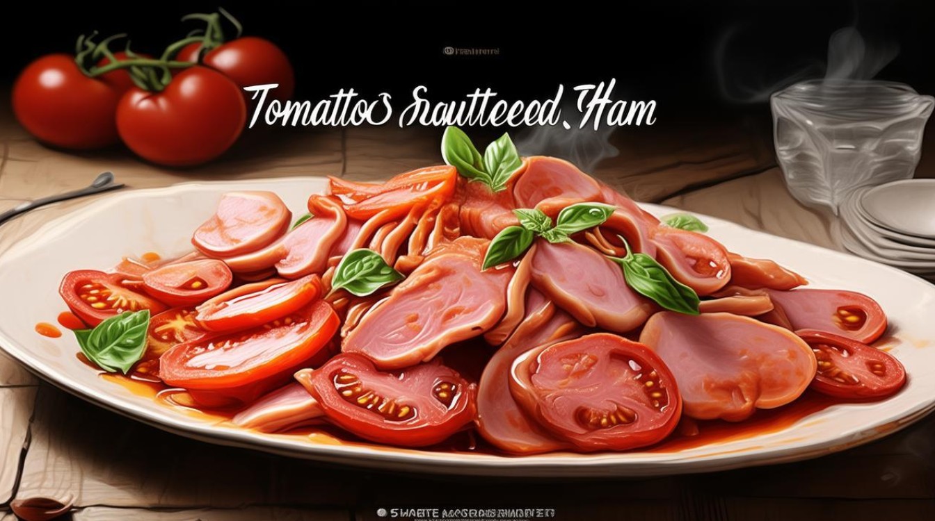 番茄炒火腿