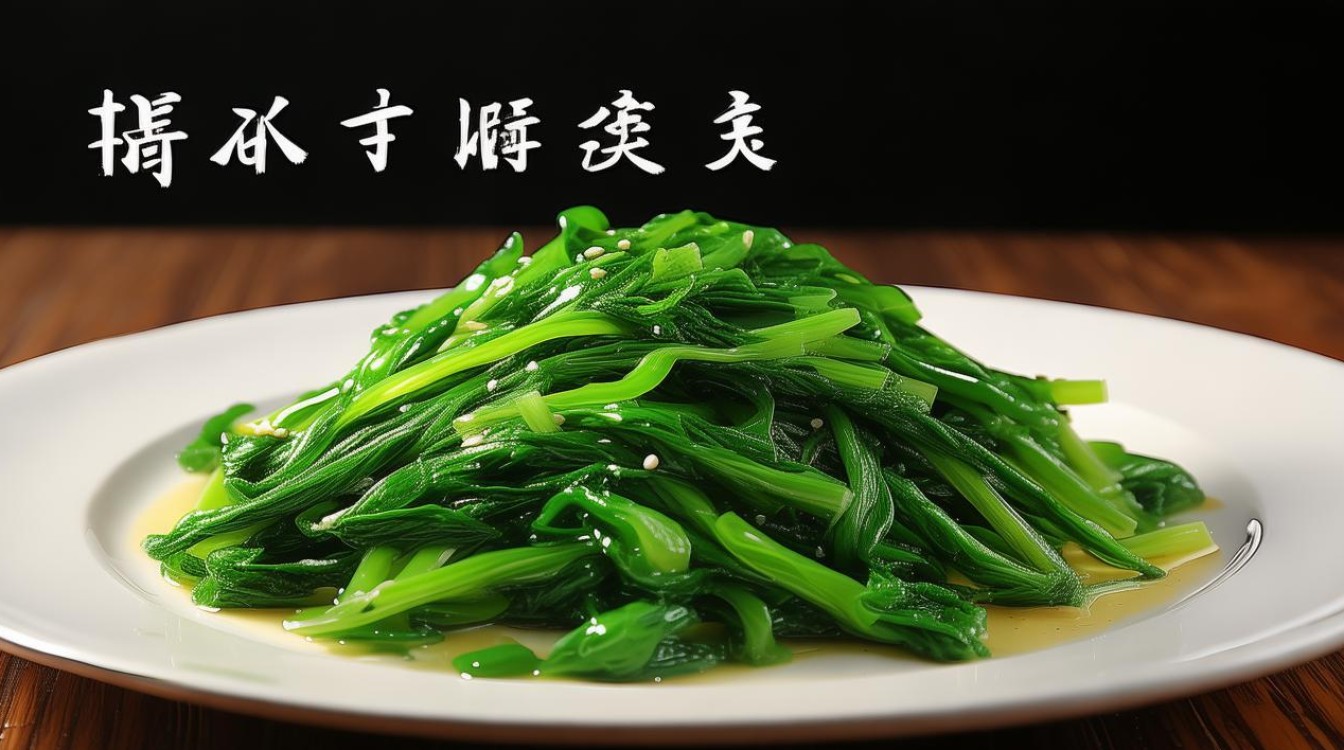 清炒油麦菜