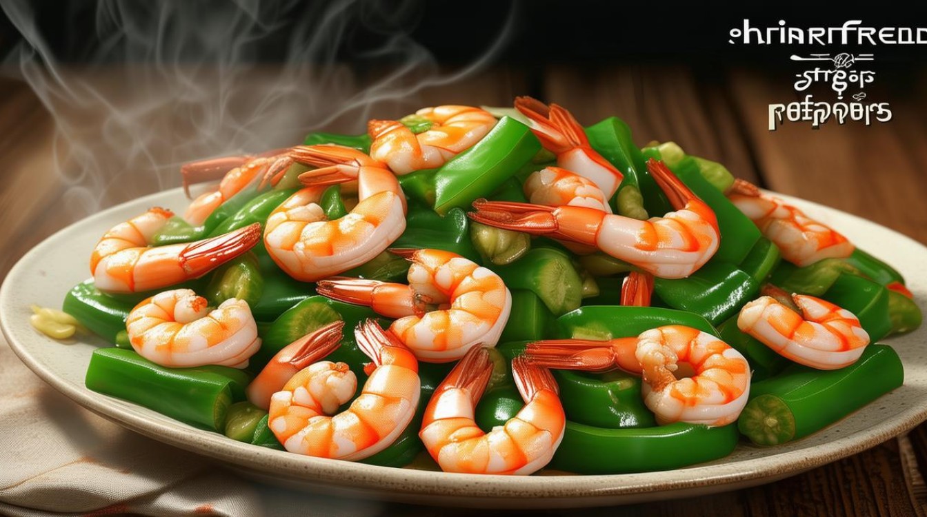 青椒炒虾仁
