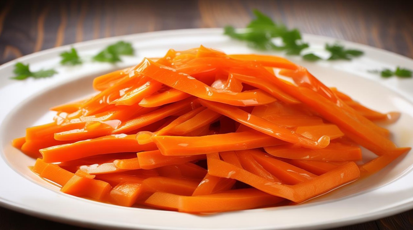 清炒胡萝卜