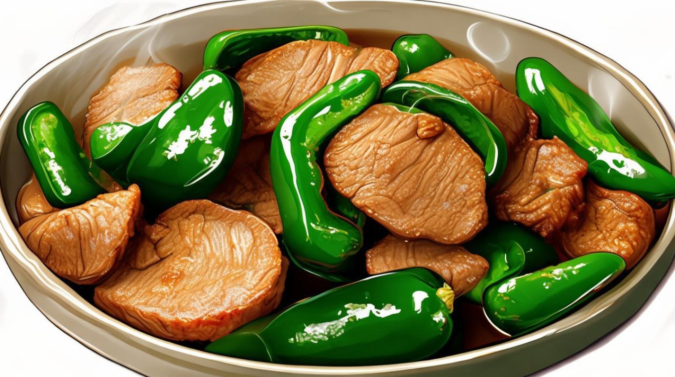 青椒炒肉