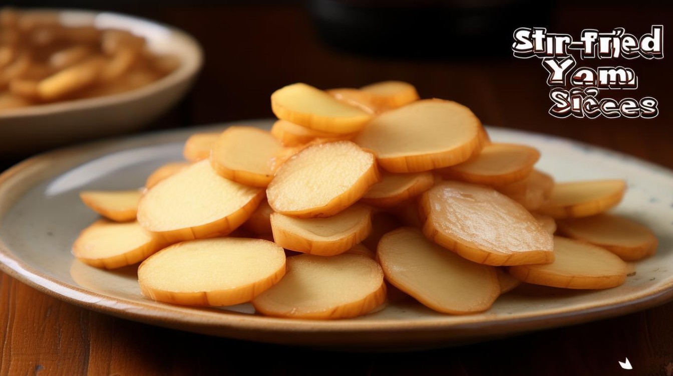 清炒山药片 清炒山药片