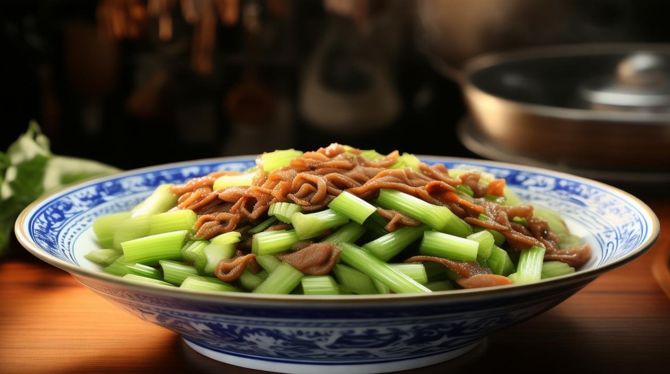 芹菜炒腊肉