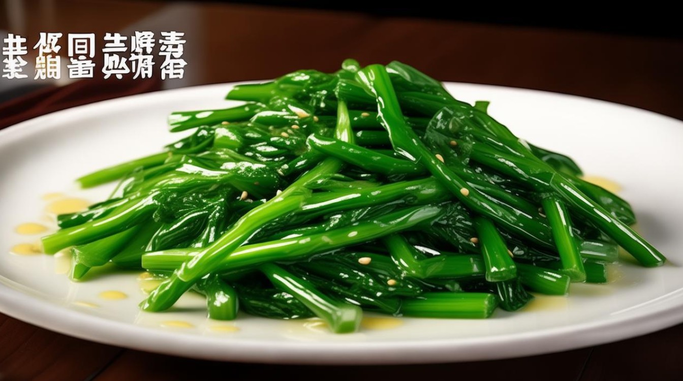 清炒油麦菜