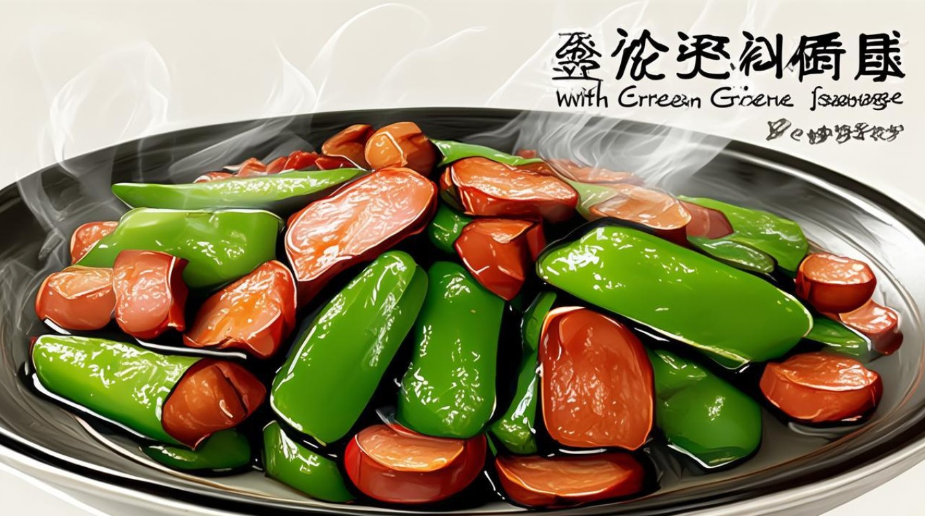 青椒炒腊肠