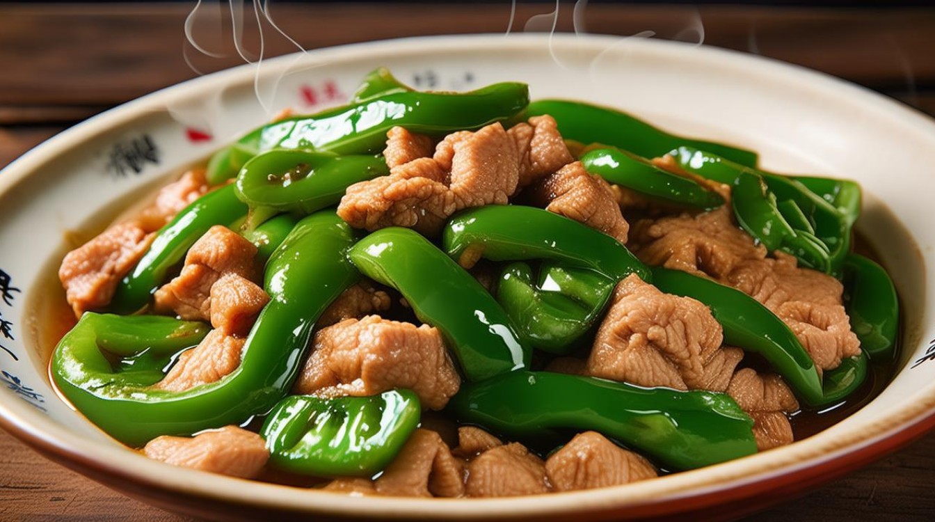 青椒炒肉丝