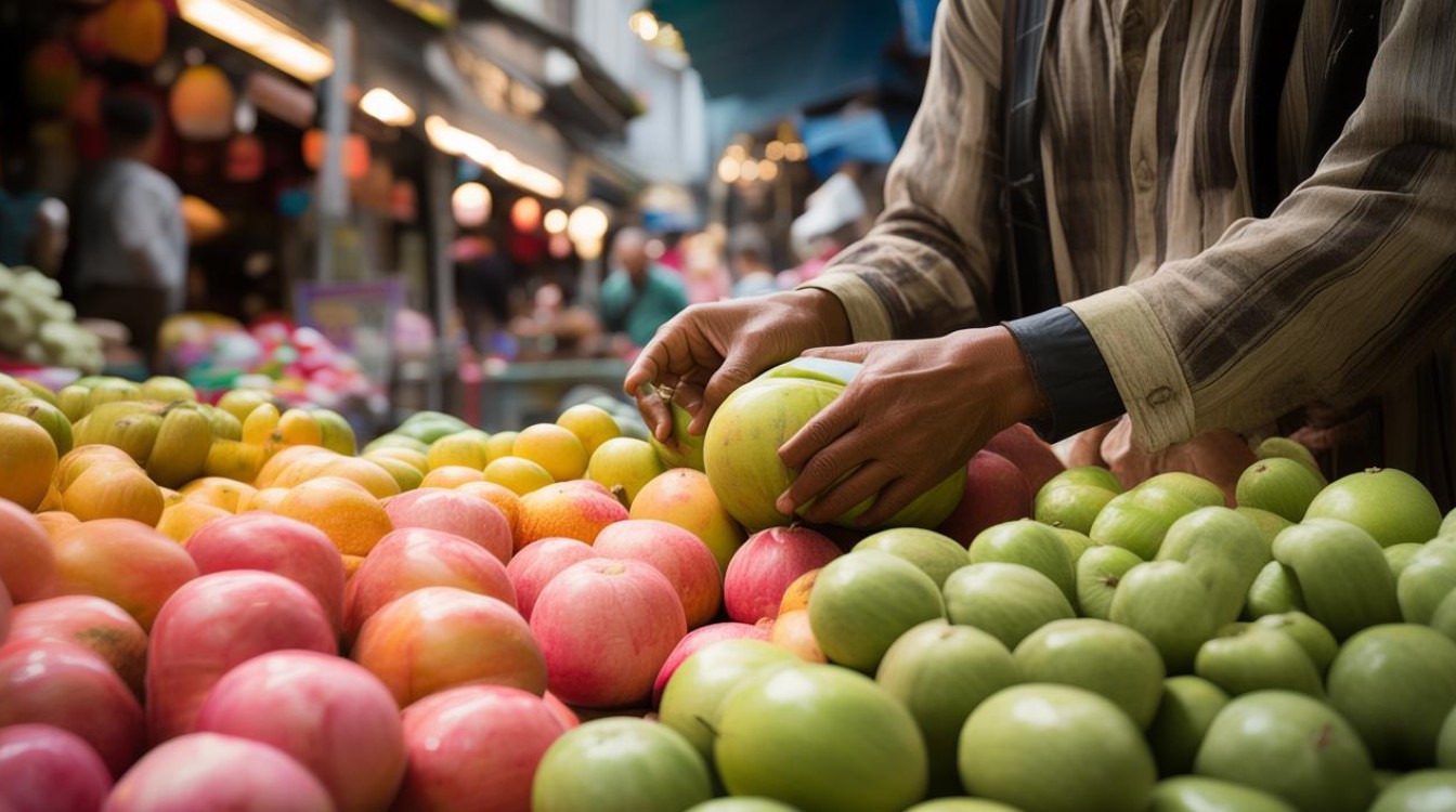 挑选香瓜 挑选香瓜