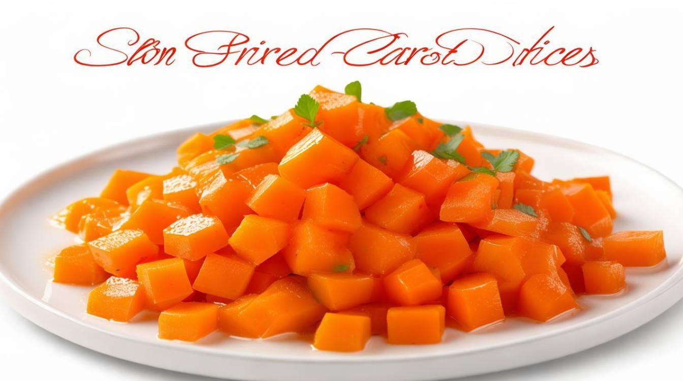 清炒胡萝卜丁 清炒胡萝卜丁