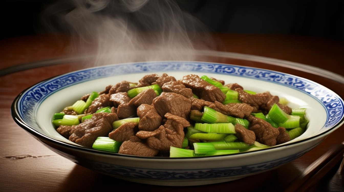 芹菜炒牛肉