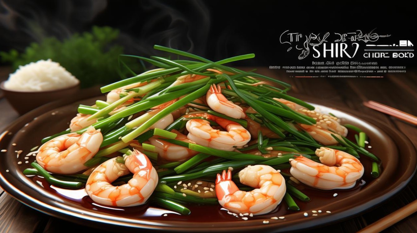韭菜炒虾仁
