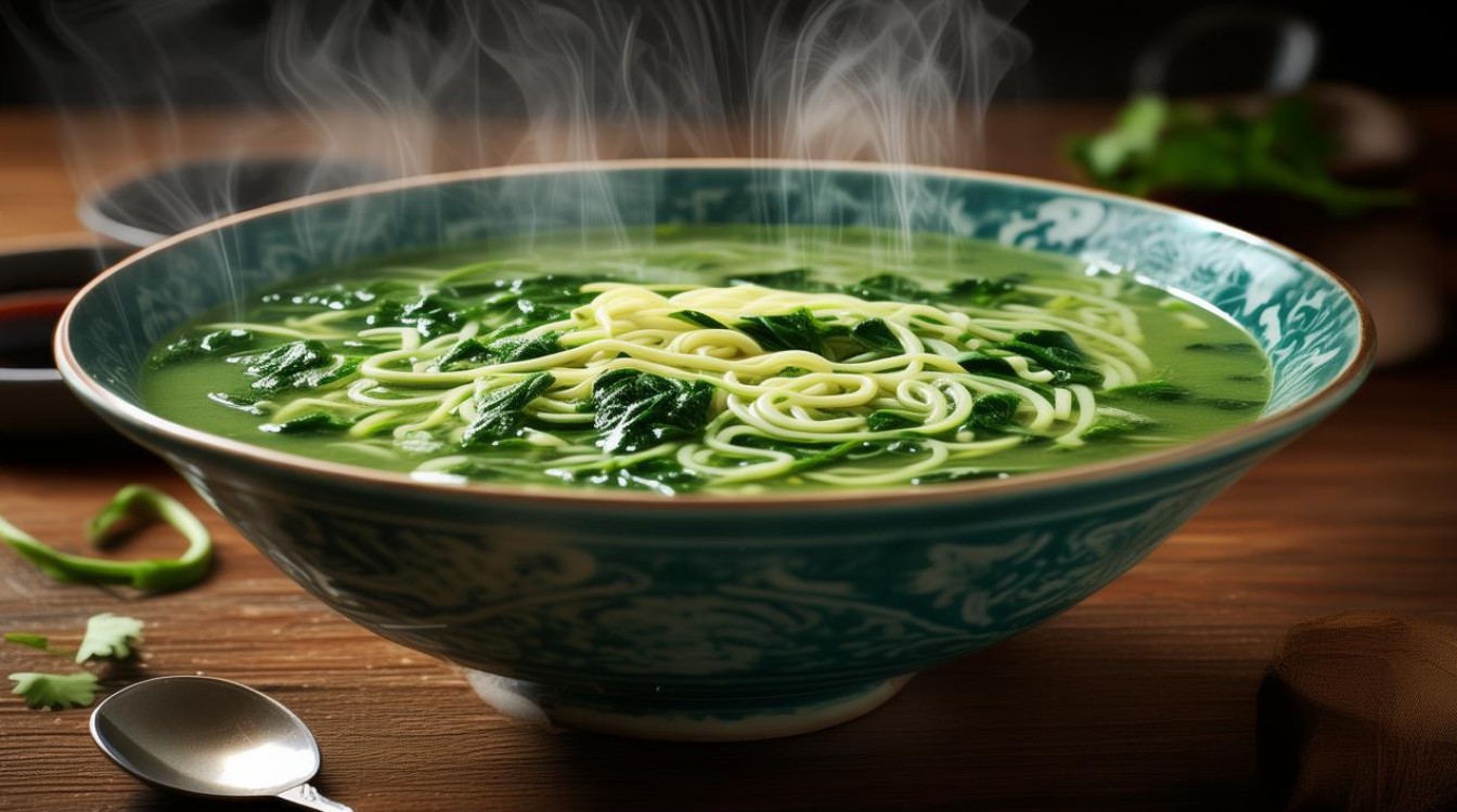 菠菜粉丝汤