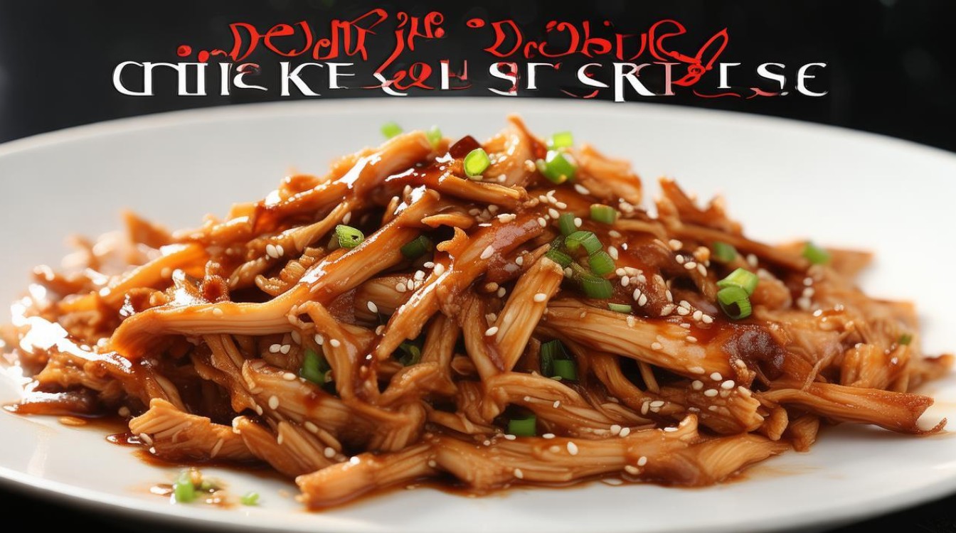 京酱鸡丝 京酱鸡丝