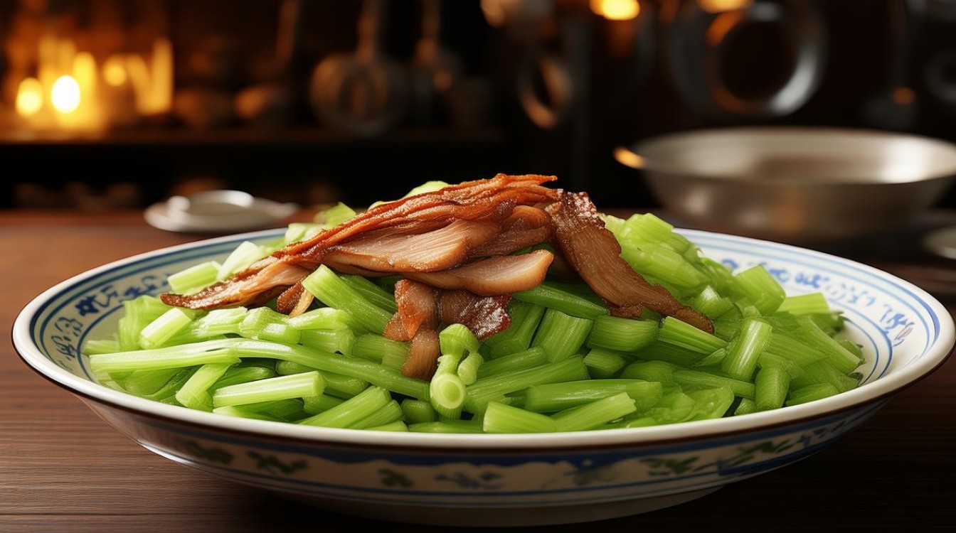 芹菜炒腊肉
