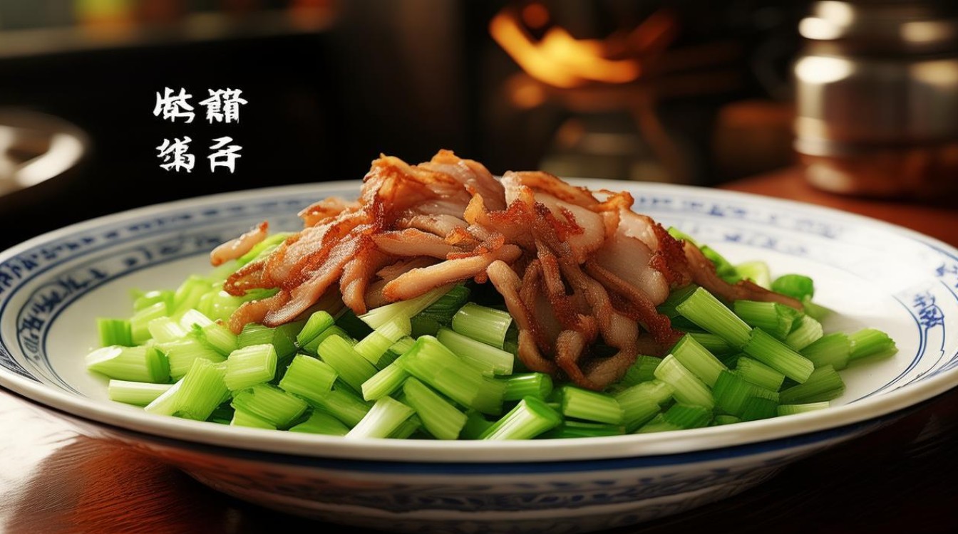 芹菜炒腊肉