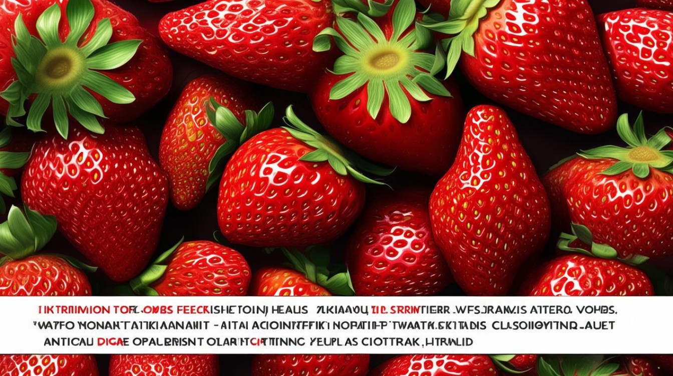 草莓的营养价值及功效