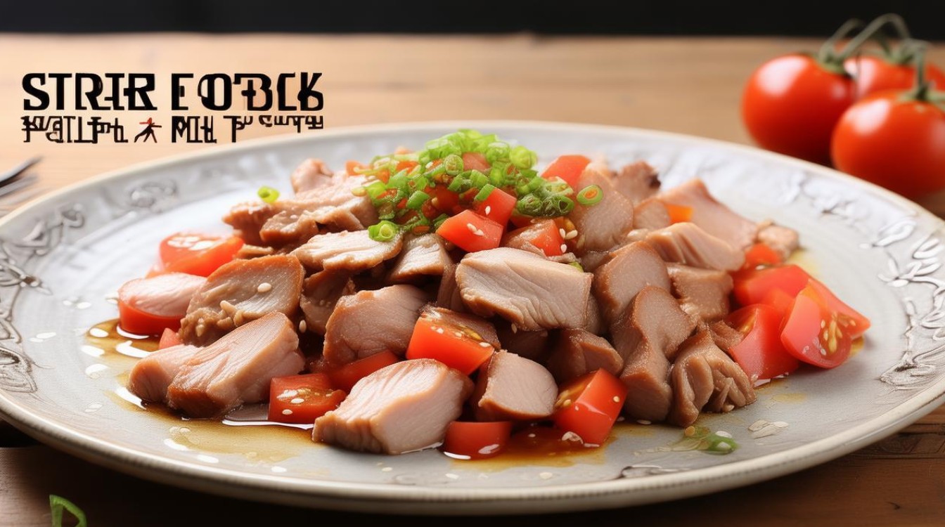 番茄炒肉片 番茄炒肉片