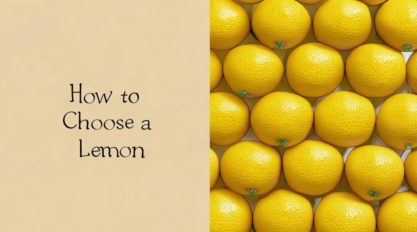 柠檬怎么挑选