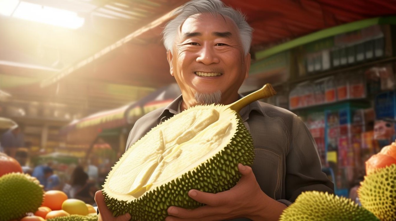 买榴莲怎么挑选