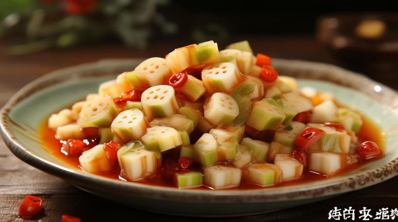 酸辣藕丁