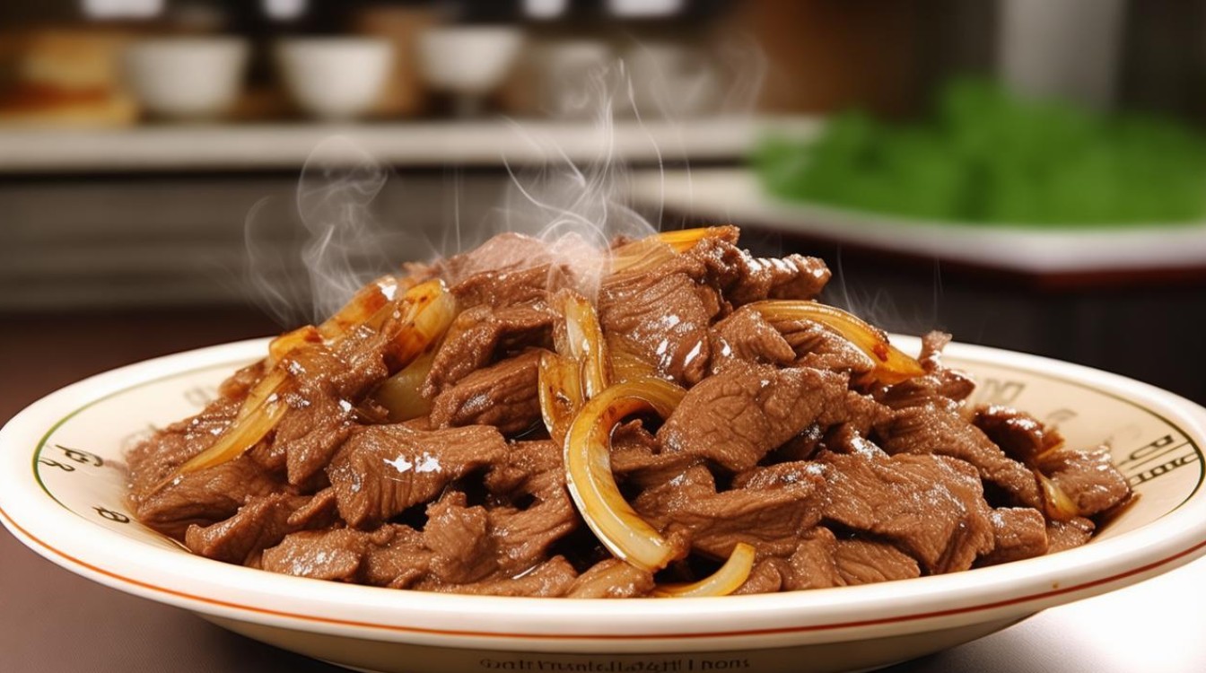 洋葱炒牛肉