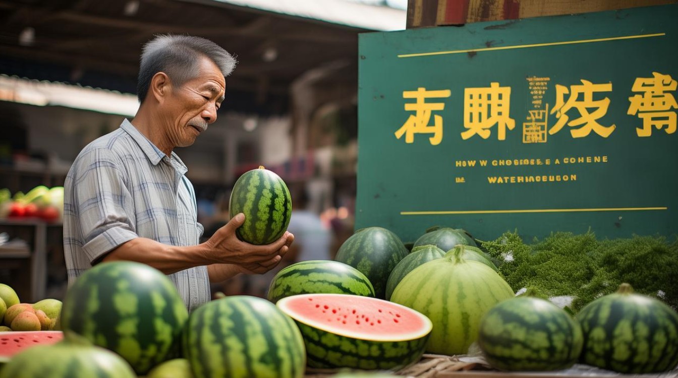 怎么挑选西瓜
