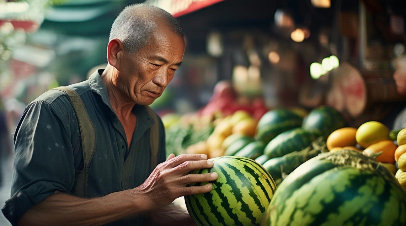 怎么挑选西瓜