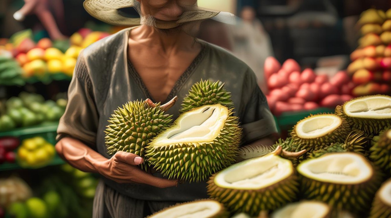 怎么挑选榴莲