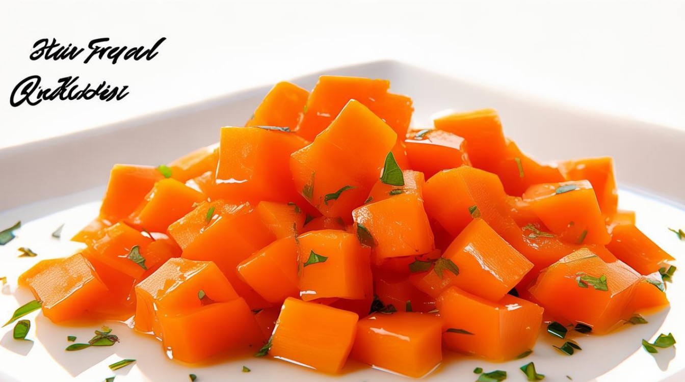清炒胡萝卜丁