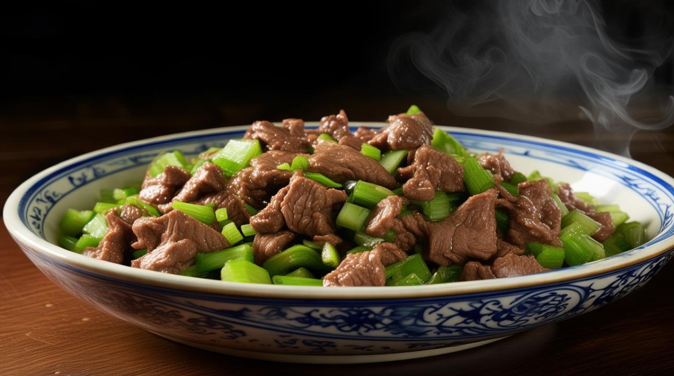 芹菜炒牛肉
