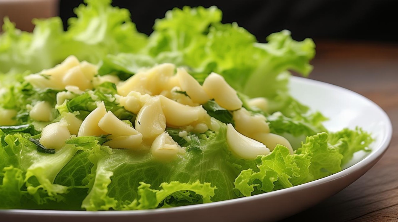 蒜泥生菜