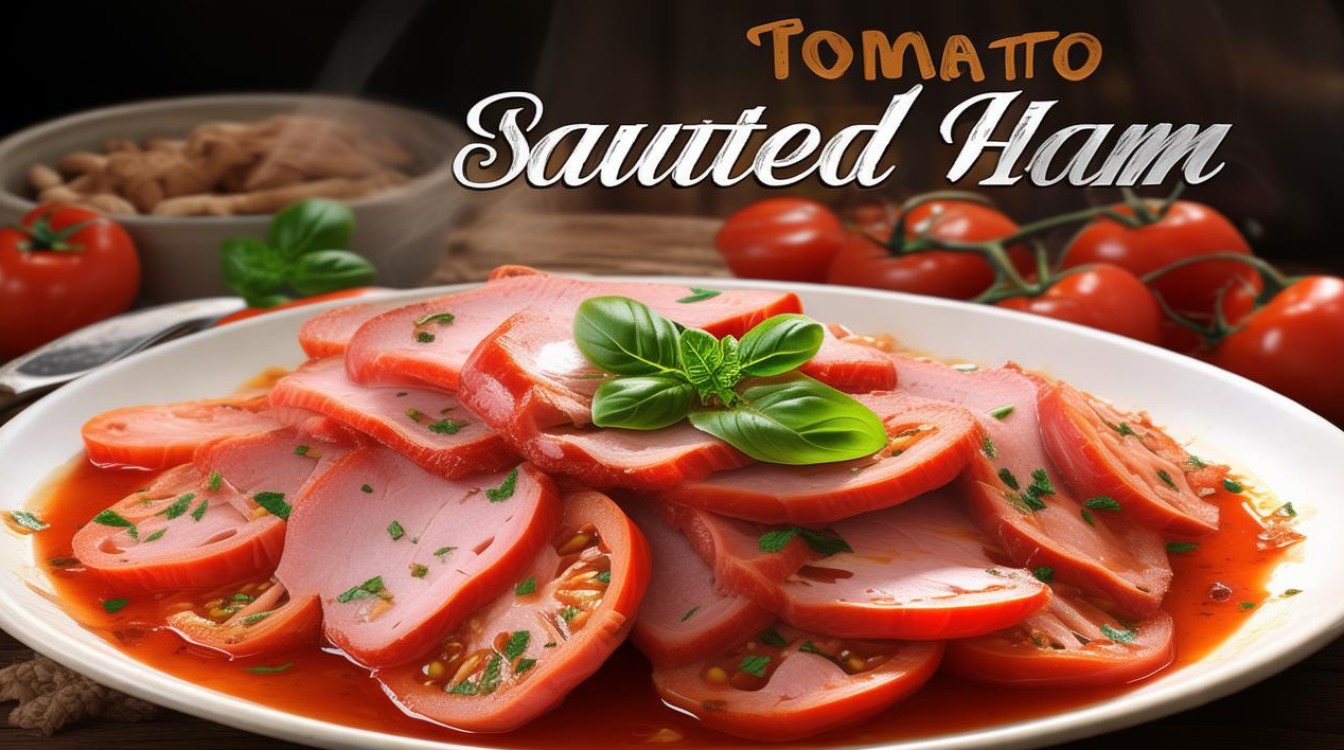 番茄炒火腿