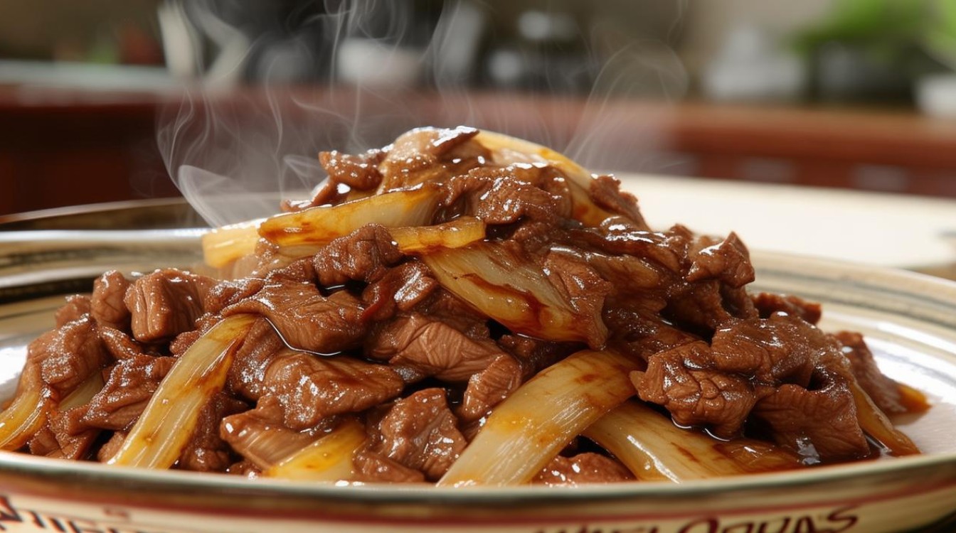 洋葱炒牛肉
