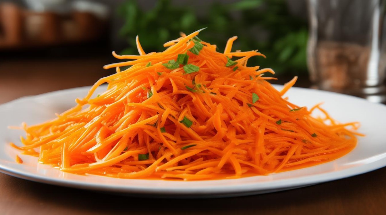 清炒胡萝卜丝