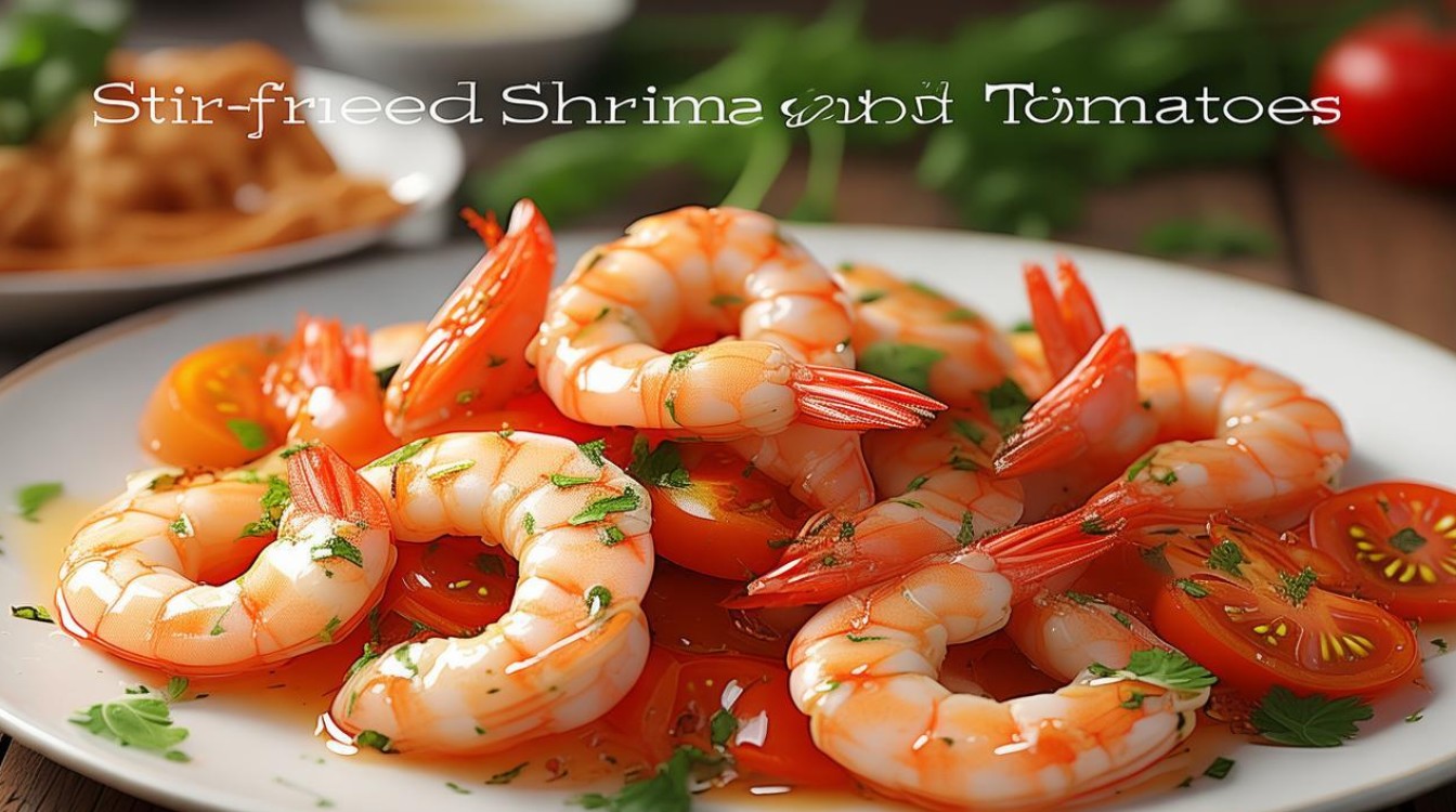 番茄炒虾仁