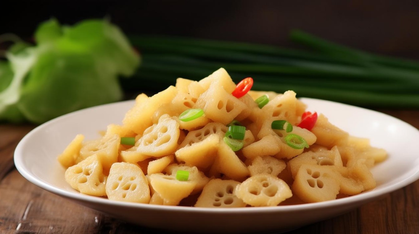 干煸藕丁 干煸藕丁