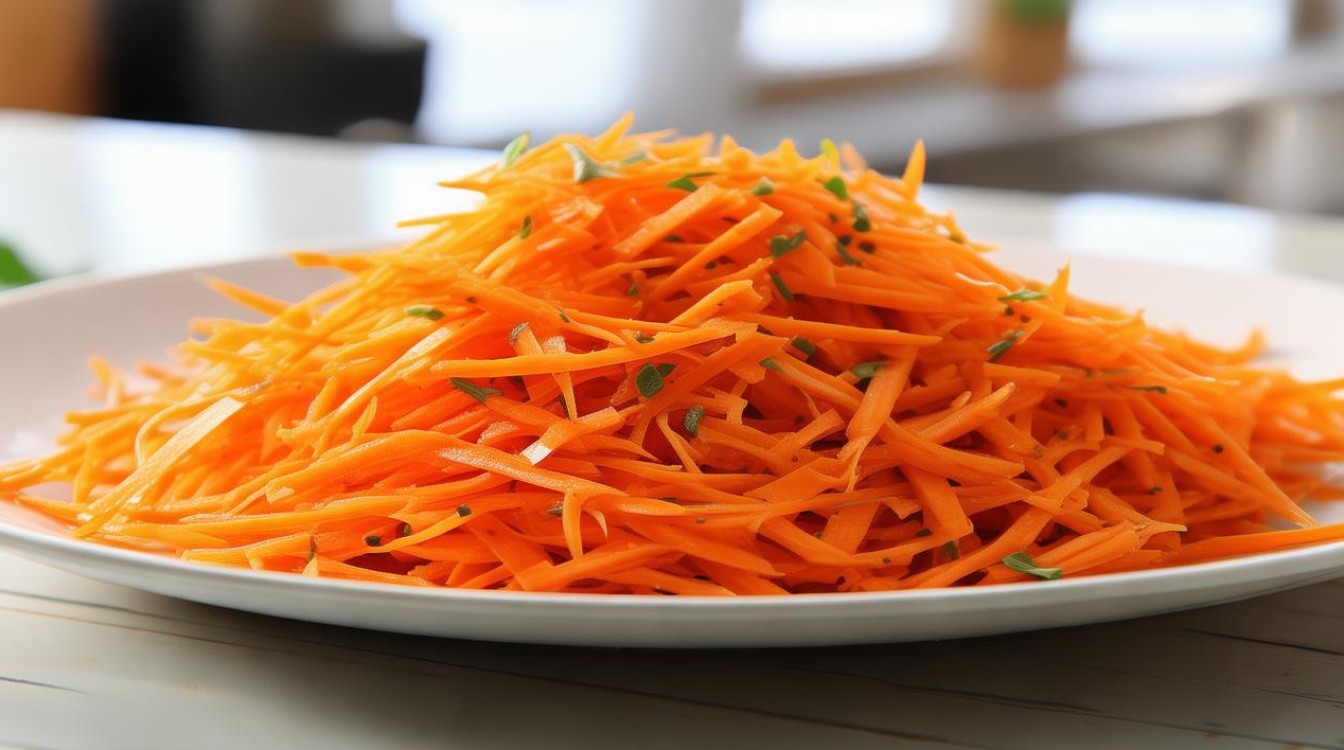 清炒胡萝卜丝 清炒胡萝卜丝