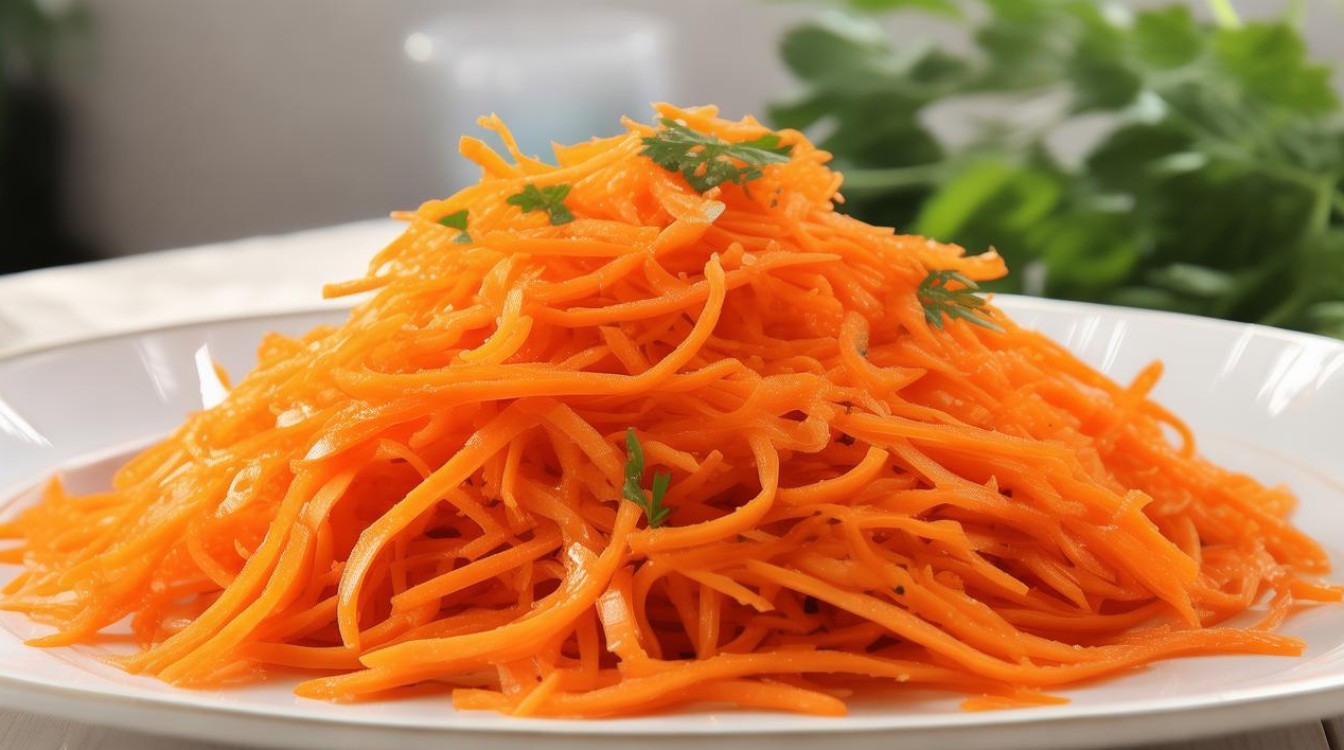 清炒胡萝卜丝 清炒胡萝卜丝