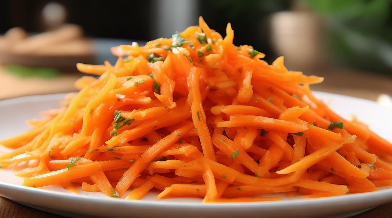 清炒胡萝卜丝 清炒胡萝卜丝