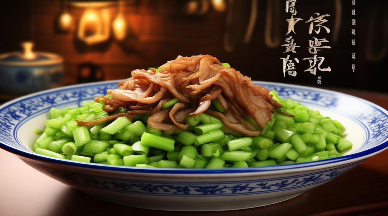 芹菜炒腊肉